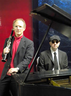 Driving Mr. Klezmer duo - Bert Atratton and Alan Douglass