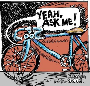 Ask me about my bike