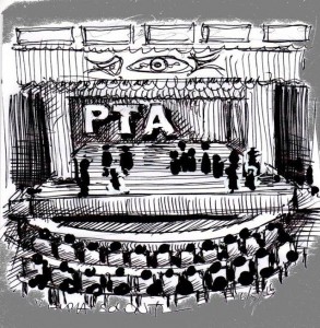 pta meeting on stage