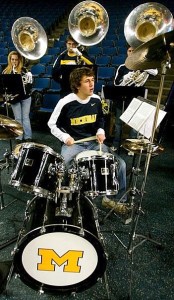 Jack Stratton, 2008. Michigan Women's Basketball Band