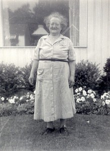 Anna Soltzberg (1884-1964).  Circa 1951.
