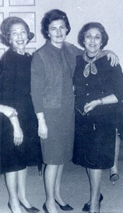 Washington Lil (left), Julia Stratton, Delaware Lil.  1964