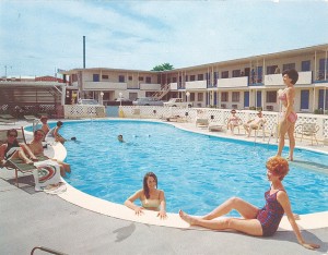 Monaco Motel, Vegas, 1962.  Stayed there w/ my parents and sister.  Caught Red Skelton's show at the Sands.